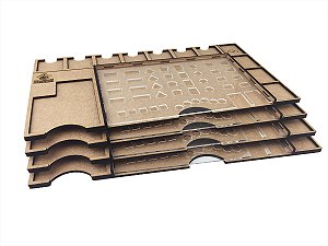 Kit Dashboard para Clans of Caledonia - SEM CASE (4 unidades) (2ª tiragem)