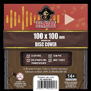 Sleeve Customizado para Disc Cover (100 x 100)