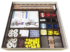 Organizador (INSERT MDF) para Teotihuacan (Modelo 2)