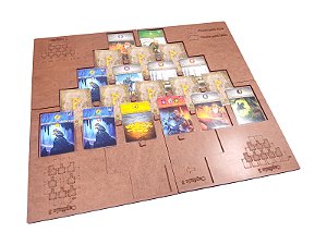 Playmat em MDF para O Senhor dos Anéis: Duelo pela Terra Média - COM CASE