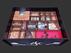 Caixa Organizadora "BIG BOX" para Arkham Horror (3ª Edição) - Tampa Slide - PREMIUM