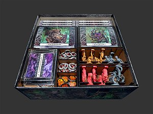 Organizador (INSERT MDF) para Cthulhu: Death May Die - Medo do Desconhecido