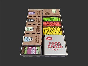 Organizador (INSERT MDF) para Food Chain (Versão Nacional)