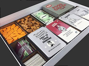 Organizador (INSERT MDF) para Food Chain (Versão Nacional)