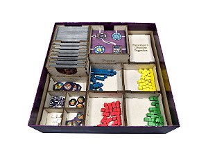 Organizador (SOFT INSERT PARANÁ) para Clank!: Catacombs