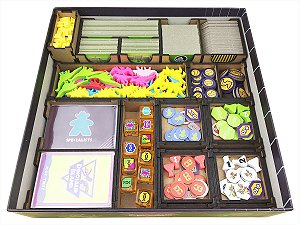 Organizador (INSERT MDF) para Ilha dos Dinossauros - Retail (2ed)