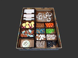 Organizador (INSERT MDF) para Coffe Rush