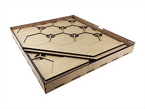Playmat em MDF para Twilight Imperium IV (Modelo 1) COM CASE
