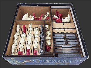 Organizador (INSERT MDF) para Descent: Journeys in the Dark - Second Edition (Versão Internacional)