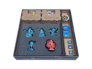 Organizador (INSERT MDF) para Marvel United: X-Men - Blue Team
