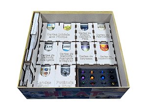 Organizador (SOFT INSERT PARANÁ) para Heat: Pedal To Metal (Modelo 2)