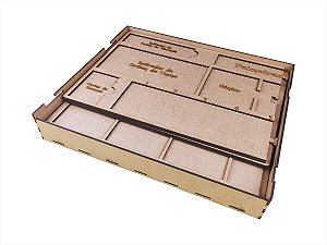Playmat em MDF para Five Tribes - COM CASE