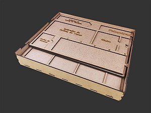 Playmat em MDF para Five Tribes - COM CASE