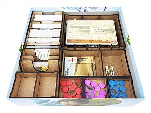 Organizador (INSERT MDF) para Spirit Island (Modelo 1)
