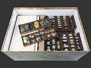 Organizador (INSERT MDF) para Gloomhaven (Versão Nacional)