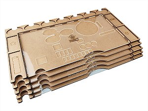 Kit Dashboard para Terra Mystica (5 unidades) Modelo 2 - SEM CASE