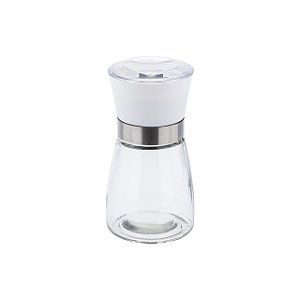 MOEDOR SAL E PIMENTA VIDRO 13CM BRANCO REF 6283 WECK