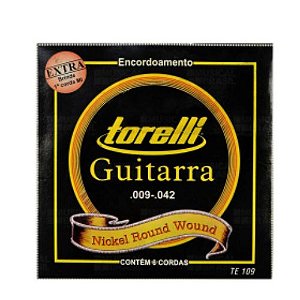 Encordoamento Para Guitarra Torelli Te109 009