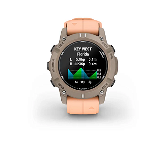 Monitor Cardíaco de Pulso com GPS Garmin Descent G2 Rosa, WW