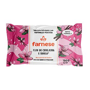 Sabonete Farnese Flor de Cerejeira e Vanila 180g