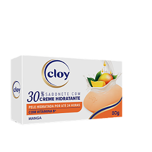 SABONETE CLOY CREME HIDRATANTE MANGA 80g