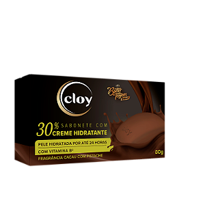 SAB. CLOY BUTTER TOFFEES CREME HIDR CACAU COM PISTACHE 80g