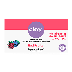 Sab. Cloy Beauty Bar Red Fruits 2x80g