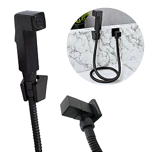 Ducha Higiênica Mista Preto Fosco