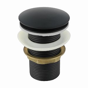 VÁLVULA CLICK UP PRETO FOSCO