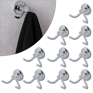 Kit 10 Cabides Duplo Veneza