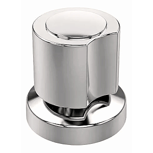 Acabamento C40 Meia Lua ABS Cromado