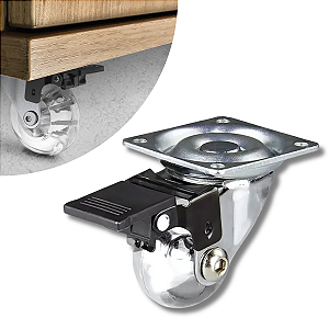 Rodízio 50mm HD - COM FREIO