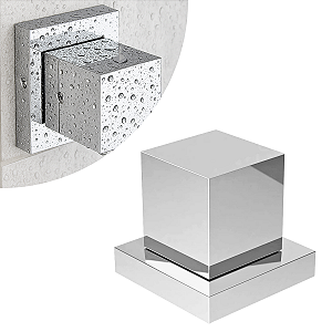 Acabamento Registro Misto Quadrado Deca - Cromado