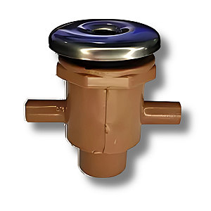 Mini Jato Direcional Inox para Hidromassagem Universal - Conexão PVC 38mm