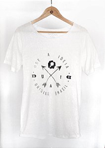 Camiseta Brasão Off White