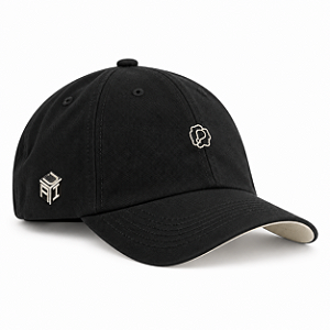 Boné Dad Hat Power Preto com Aba Curva | A Ideia