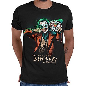 Camiseta Coringa - Joker Mask