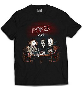 Camiseta Terror - Poker Nightmare