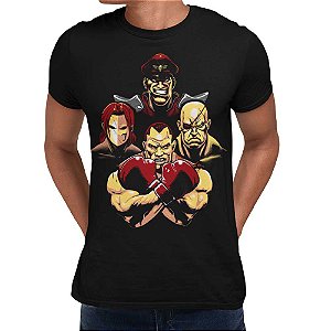 Camiseta Street Fighter - Boss SF
