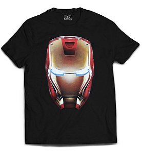 Camiseta Vingadores - Iron Man Head