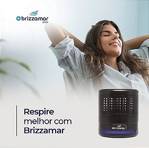 Brizzamar - Purificador de Ar PRETO