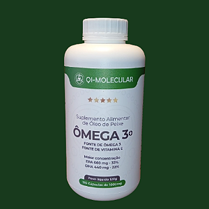 Ômega 3+ (33 EPA / 22 DHA) 120 Cápsulas - QI MOLECULAR