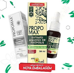 PROPOMAX - Extrato aquoso de Própolis sem alcool 30 ml
