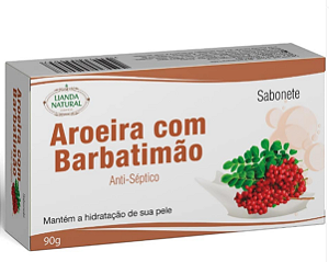 Sabonete Aroeira com barbatimão 90g - Lianda natural