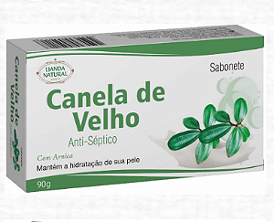 Sabonete De CANELA DE VELHO, 90G - LIANDA NATURAL