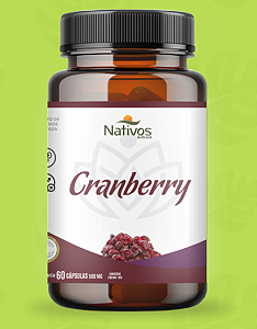 Cranberry 60 cápsulas NATIVOS DO BRASIL