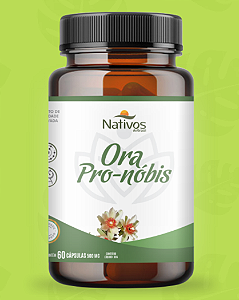 Ora-Pro-Nóbis 60 cápsulas NATIVOS DO BRASIL