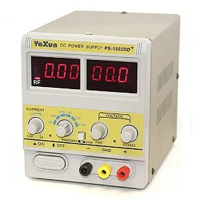 Fonte De Bancada Digital Yaxun 1502dd+ 110V ou 220V