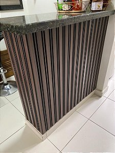 Painel Ripado Imbuia