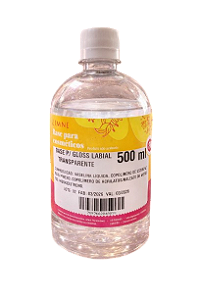 BASE GLOSS LABIAL TRANSPARENTE 500ML